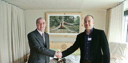 Hoher Besuch zur Eröffnung von sleepgreen